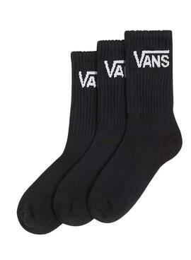 Vans Crew Basic Socken in Schwarz für jungen und mädchen