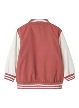 Bomber Name It Main in rosa für mädchen