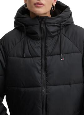 Puffer Tommy Jeans schwarz für damen