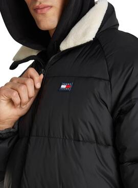 Gepolsterter Parka von Tommy Jeans Vail in Schwarz für herren