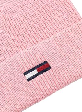 Mütze Tommy Jeans Elongated Flag in Rosa für frauen