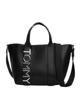 Tasche Tommy Jeans Mini Tote City Bold schwarz für damen