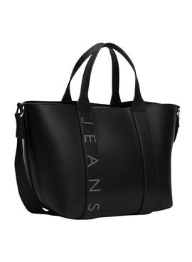 Tasche Tommy Jeans Mini Tote City Bold schwarz für damen