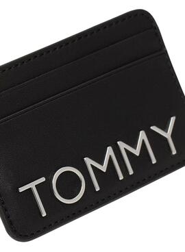 Kartenhalter Tommy Jeans City Bold Schwarz für frauen