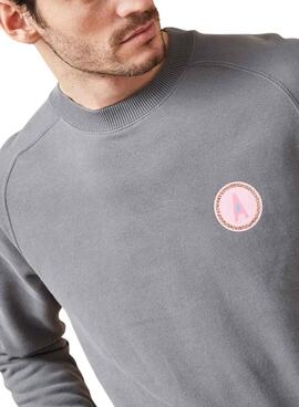 Sweatshirt Altonadock Circle grau für männer