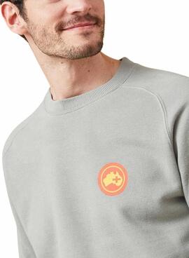 Sweatshirt Altonadock Maps grau für herren