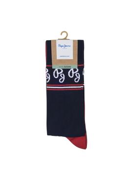 Socken Pepe Jeans PJ Logo Granat für männer