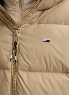 Parka Tommy Jeans Essential beige für männer