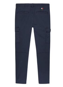 Hose Tommy Jeans Austin Cargo Marine für männer