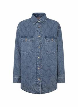 Overshirt Pepe Jeans Denim für frauen