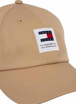 Mütze Tommy Jeans Heritage Khaki für männer