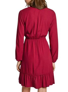 Kleid Pepe Jeans Kendall rot für frauen