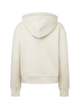 Sweatshirt Pepe Jeans Frida beige für frauen