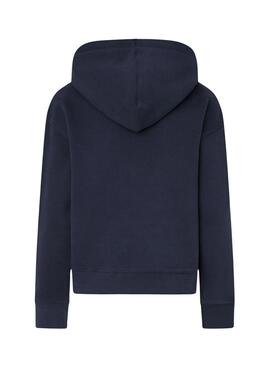 Sweatshirt Pepe Jeans Frida in Marineblau für frauen