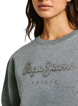 Pullover Pepe Jeans Francesca in Dunkelgrau für frauen