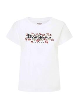 T-shirt Pepe Jeans Ginny weiß für damen