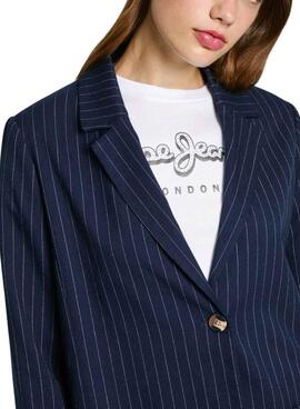 Blazer Pepe Jeans Dori Marineblau für frauen