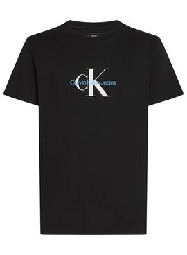 T-shirt Calvin Klein Jeans Distressed schwarz für herren