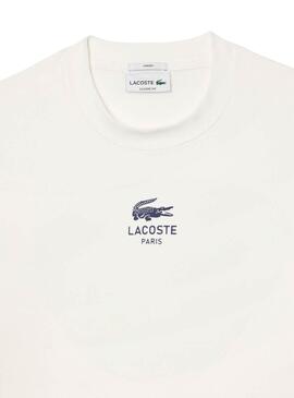 T-shirt Lacoste Paris beige für damen und herren