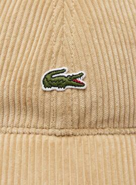 Lacoste Kordelkappe in Beige für männer und frauen