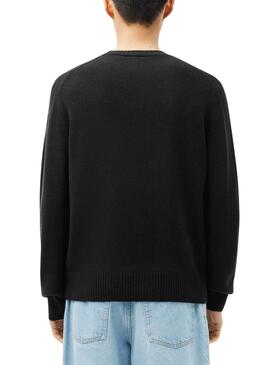 Pullover Lacoste Tricot schwarz für herren