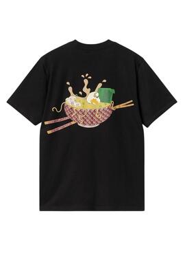 T-Shirt Carhartt Noodle Soup schwarz für männer