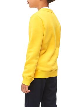 Sweatshirt Calvin Klein Triple Logo Gelb Junge