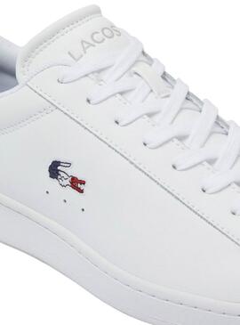 Sneakers Lacoste Carnaby France Weiß für Männer