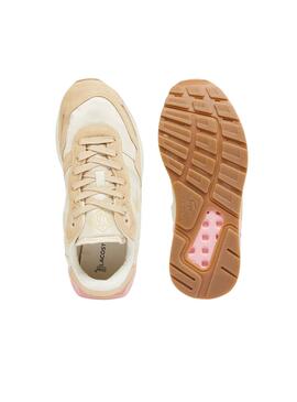 Sneakers Lacoste Partner Beige für Frauen