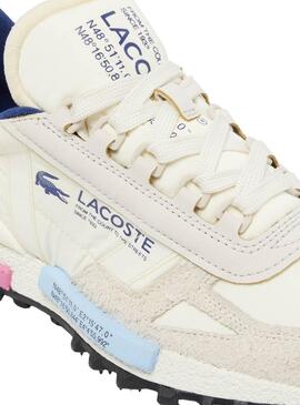 Sneakers Lacoste Elite Creme für Frauen