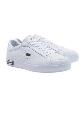 Sneakers Lacoste Powercourt Croco Weiß für Frauen