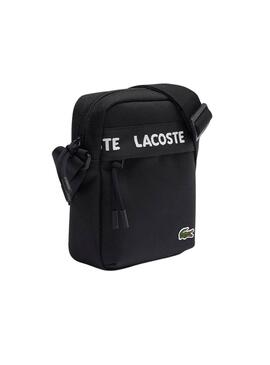 Camera Tasche Lacoste Logo Schwarz für Männer