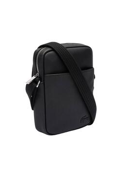 Vertikale Camera Tasche Lacoste Schwarz für Männer