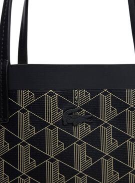 Shopper Tasche Lacoste Zely Schwarz für Frauen