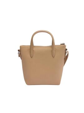 Mini Tote Tasche Lacoste Beige für Frauen