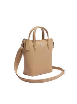 Mini Tote Tasche Lacoste Beige für Frauen