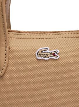 Mini Tote Tasche Lacoste Beige für Frauen