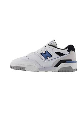 Sneakers New Balance BB550 Weiß und Blau