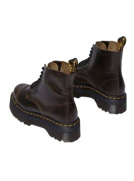 Stiefel Dr Martens Sinclair Braun für frauen