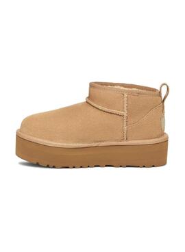 Stiefel UGG Ultra Mini Platform Beige für Jungen und Mädchen