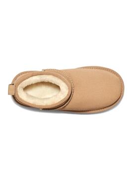 Stiefel UGG Ultra Mini Platform Beige für Jungen und Mädchen