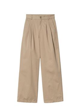 Hose Carhartt Leola beige für frauen