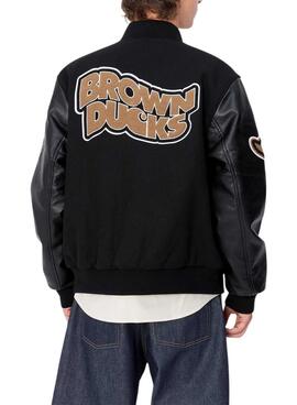 Bomber Carhartt Brown Ducks Schwarz für männer