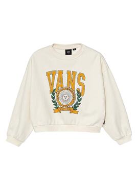 Sweatshirt Vans First Team Loose Crew für Mädchen