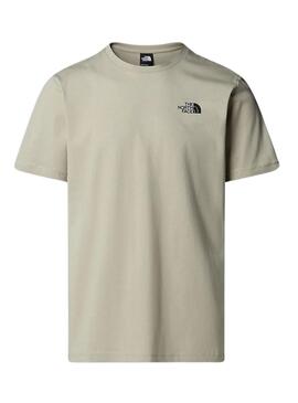 T-Shirt The North Face Redbox Graphic beige für herren