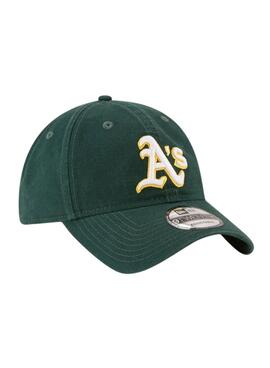 Kappe New Era Oakland Athletics Core Classic grün für männer und frauen