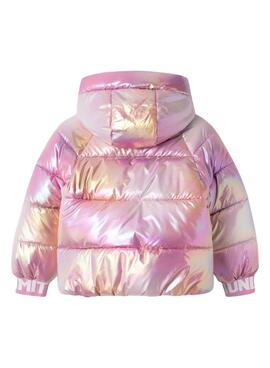 Jacke Name It Gepolstert Malan Rosa für Mädchen