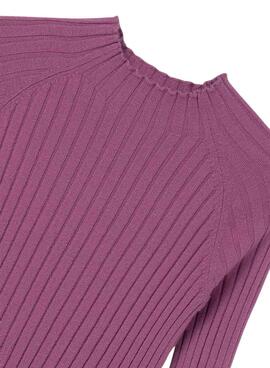 Pullover Mayoral Stehkragen Rosa für Mädchen