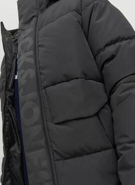 Jacke Jack and Jones Gepolstert Schwarz für Jungen