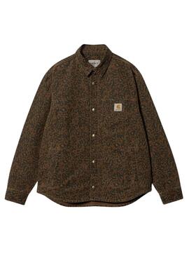 Overshirt Carhartt Conro Leopard für männer